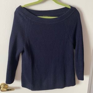 Navy Blue J Crew Sweater